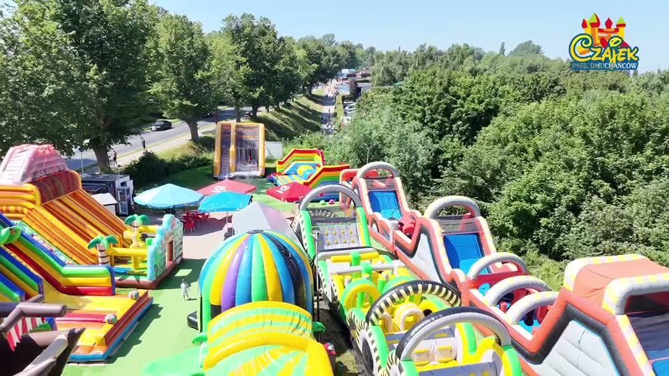 Park Czajek z lotu ptaka